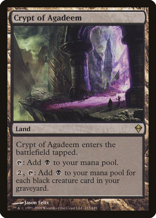 Crypt of Agadeem zen 212
