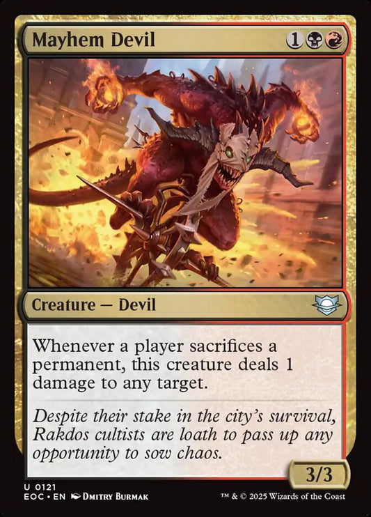 Mayhem Devil eoc 121