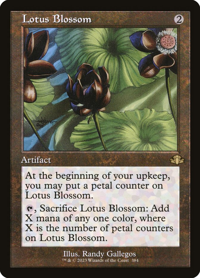 Lotus Blossom dmr 384