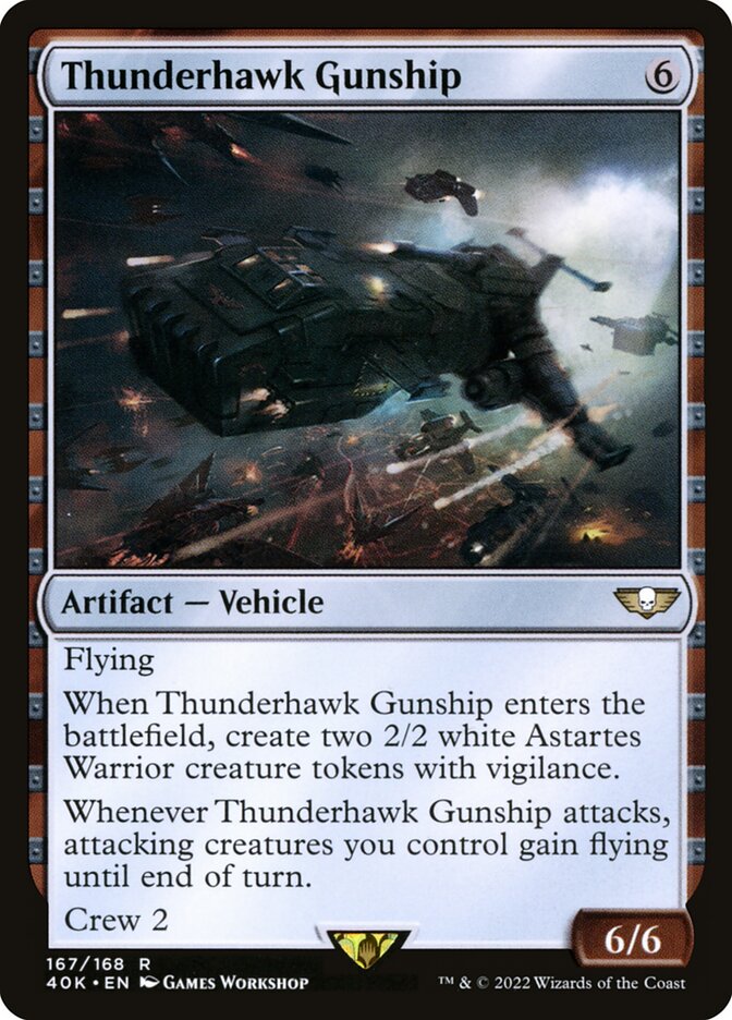 Thunderhawk Gunship 40k 167