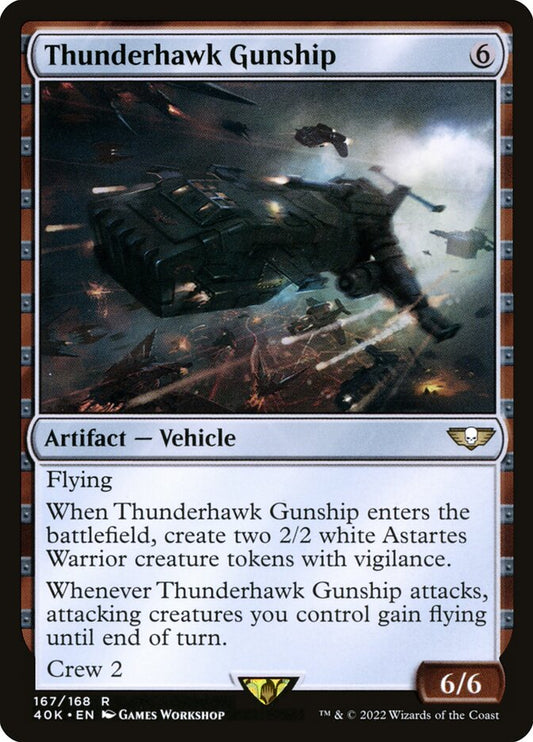 Thunderhawk Gunship 40k 167