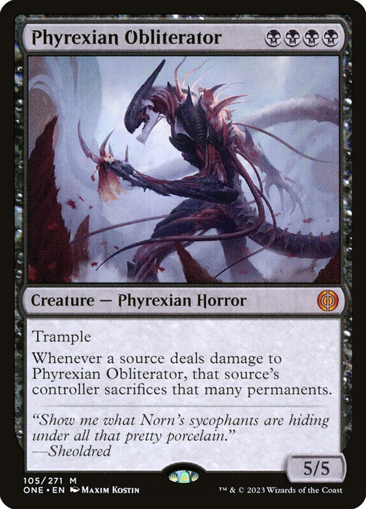 Phyrexian Obliterator one 105