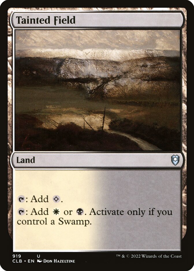 Tainted Field clb 919
