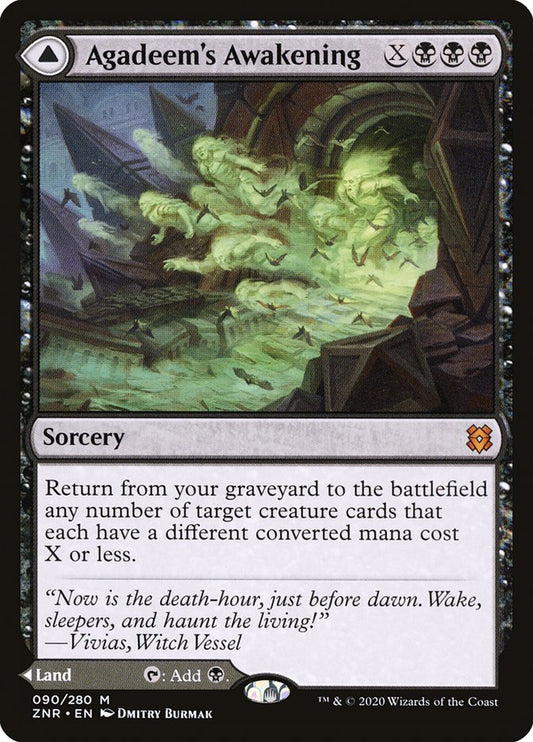 Agadeem's Awakening // Agadeem, the Undercrypt znr 90