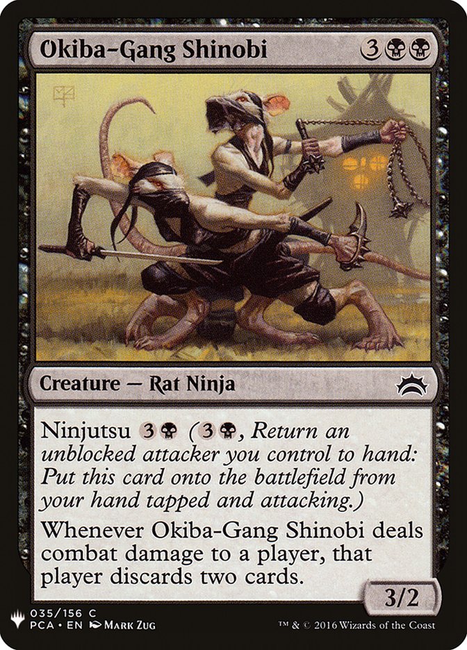 Okiba-Gang Shinobi plst PCA-35