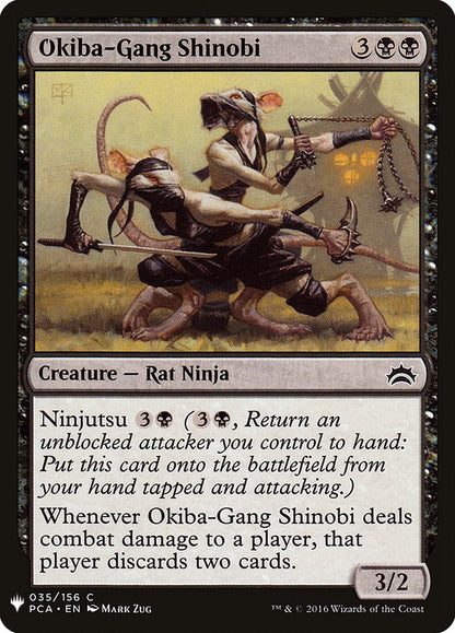 Okiba-Gang Shinobi plst PCA-35