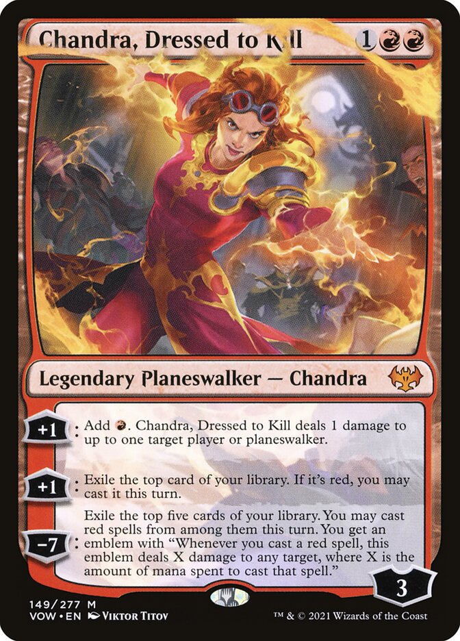 Chandra, Dressed to Kill vow 149