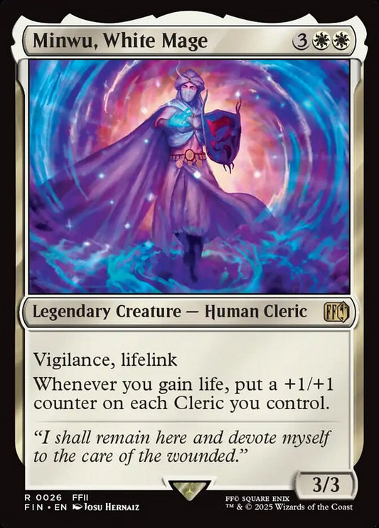Minwu, White Mage fin 26
