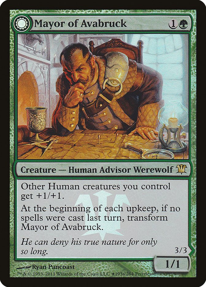 Mayor of Avabruck // Howlpack Alpha pisd 193★