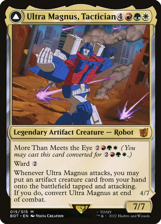Ultra Magnus, Tactician // Ultra Magnus, Armored Carrier bot 15