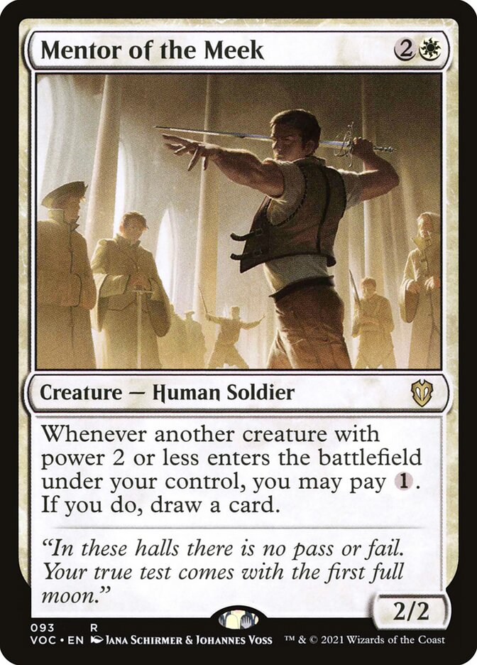 Mentor of the Meek voc 93