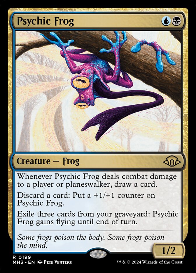 Psychic Frog mh3 199