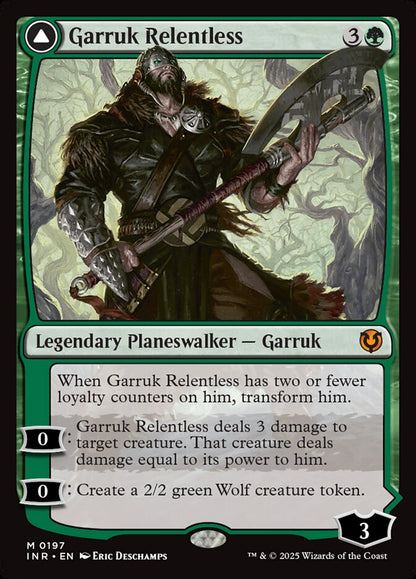 Garruk Relentless // Garruk, the Veil-Cursed inr 197