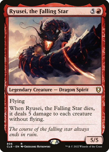 Ryusei, the Falling Star clb 806