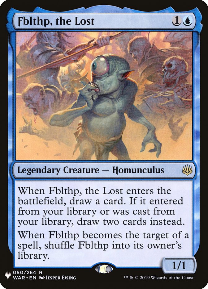 Fblthp, the Lost plst WAR-50