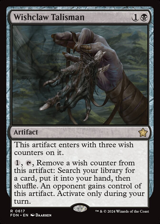 Wishclaw Talisman fdn 617