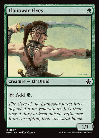 Llanowar Elves fdn 227