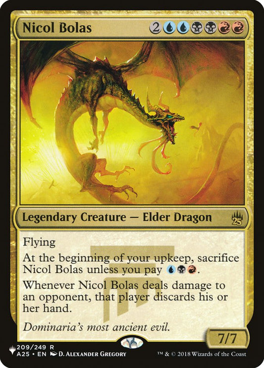 Nicol Bolas plst A25-209