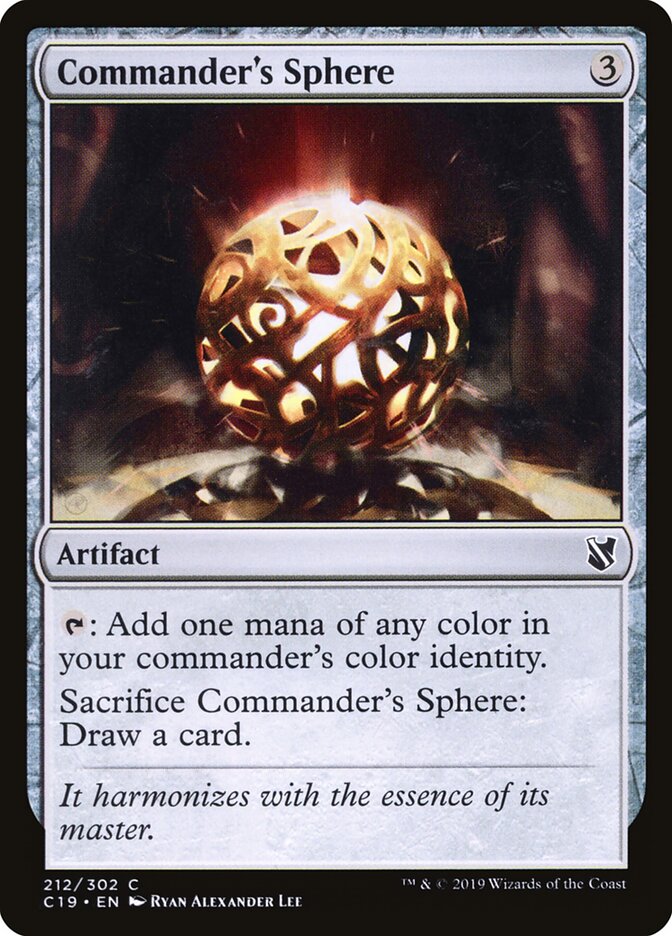 Commander's Sphere c19 212