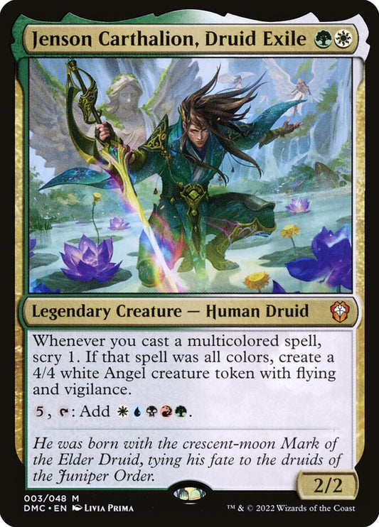 Jenson Carthalion, Druid Exile dmc 3