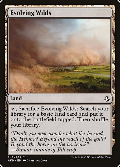 Evolving Wilds akh 242