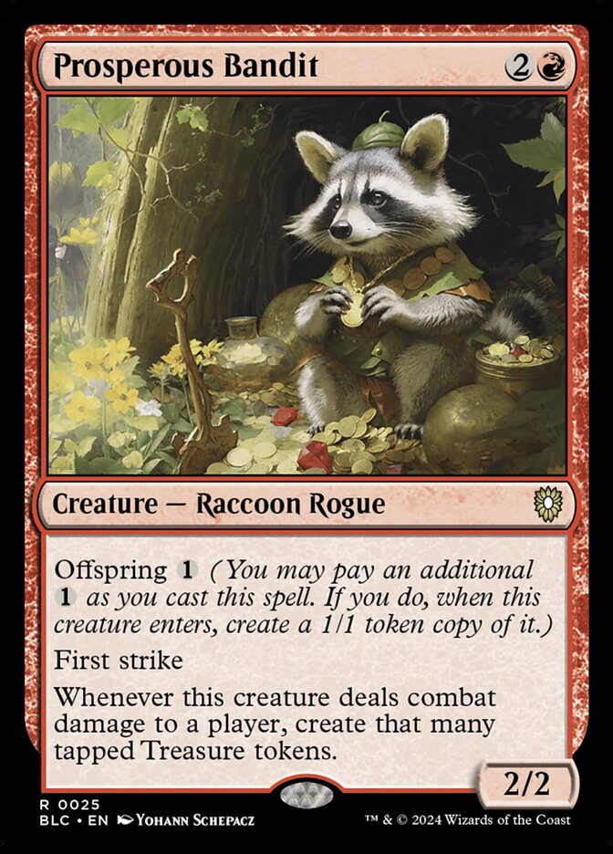 Prosperous Bandit blc 25