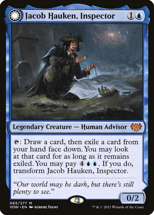 Jacob Hauken, Inspector // Hauken's Insight vow 65