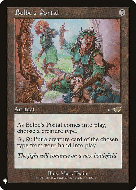 Belbe's Portal plst NEM-127