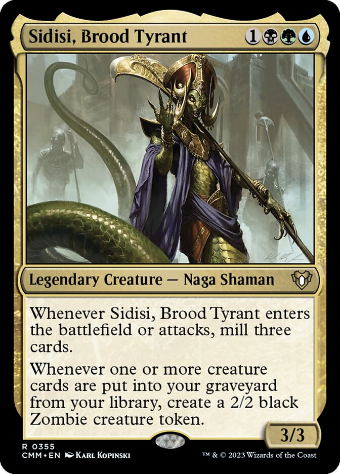 Sidisi, Brood Tyrant cmm 355