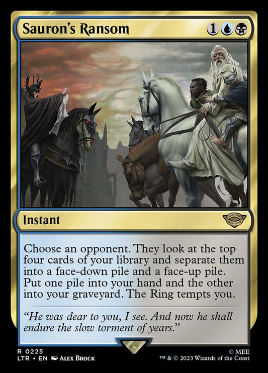 Sauron's Ransom ltr 225