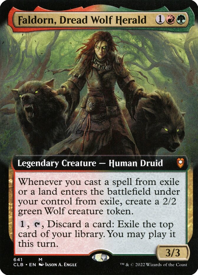 Faldorn, Dread Wolf Herald clb 641