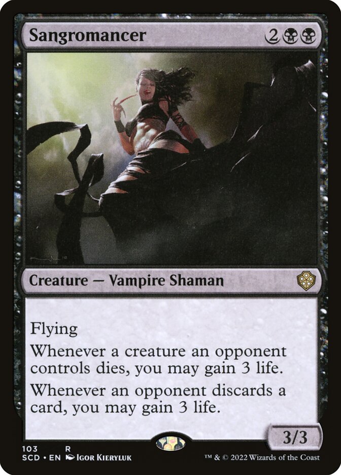 Sangromancer scd 103