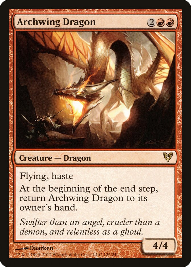 Archwing Dragon avr 126