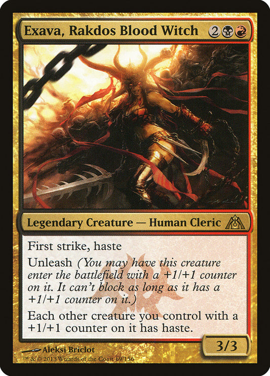 Exava, Rakdos Blood Witch dgm 69