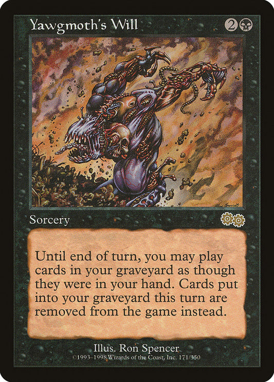 Yawgmoth's Will usg 171