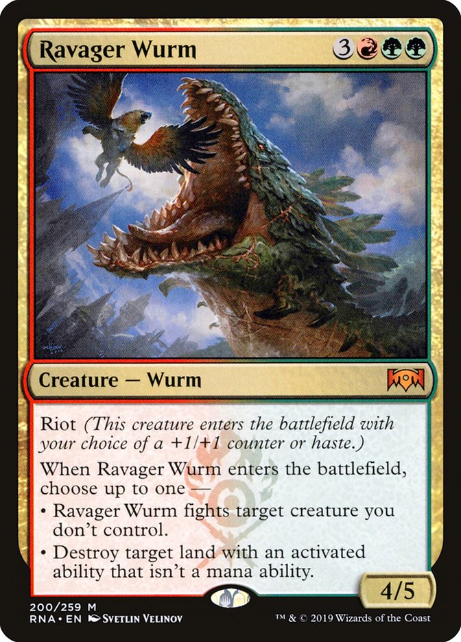 Ravager Wurm rna 200