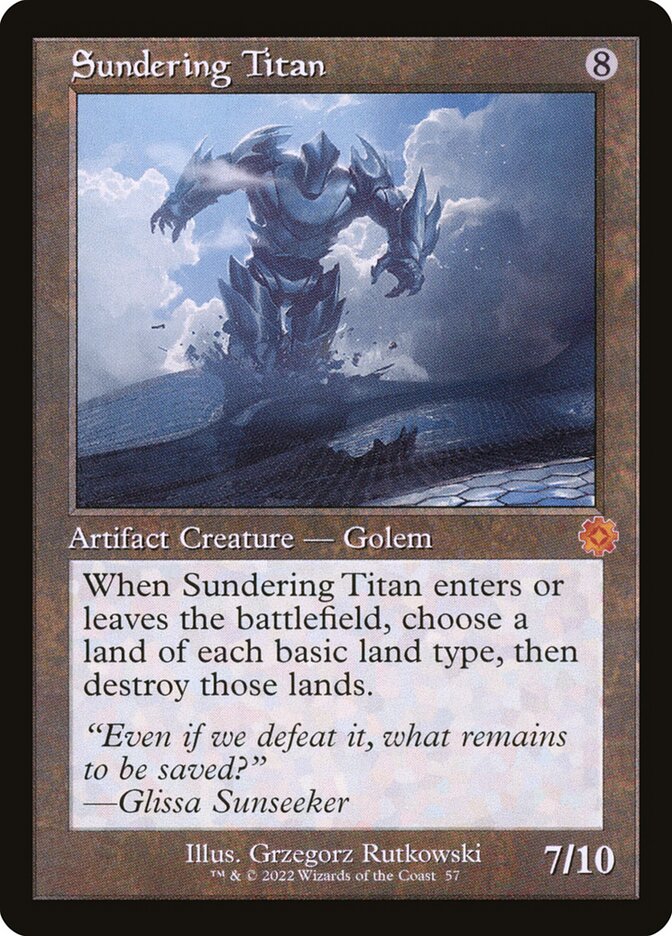 Sundering Titan brr 57
