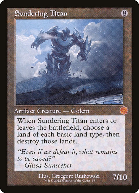 Sundering Titan brr 57