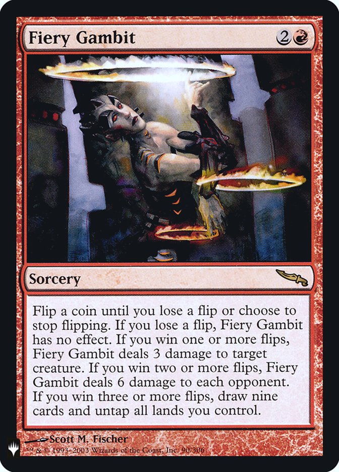 Fiery Gambit plst MRD-90