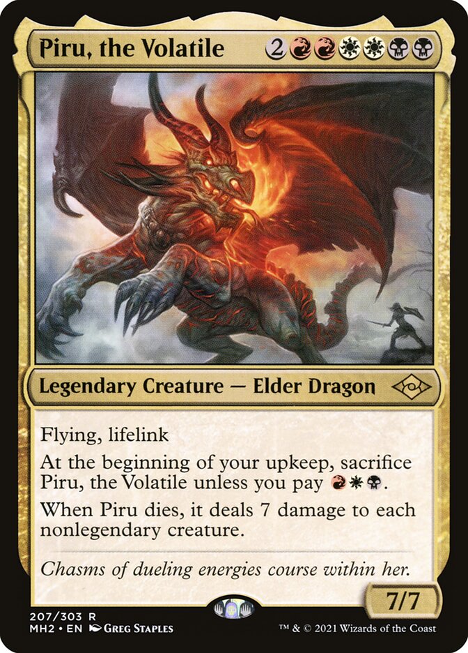 Piru, the Volatile mh2 207