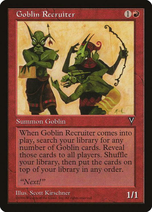 Goblin Recruiter vis 80