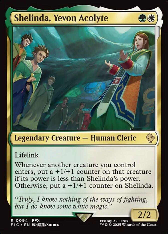 Shelinda, Yevon Acolyte fic 94