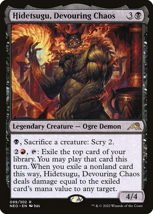 Hidetsugu, Devouring Chaos neo 99