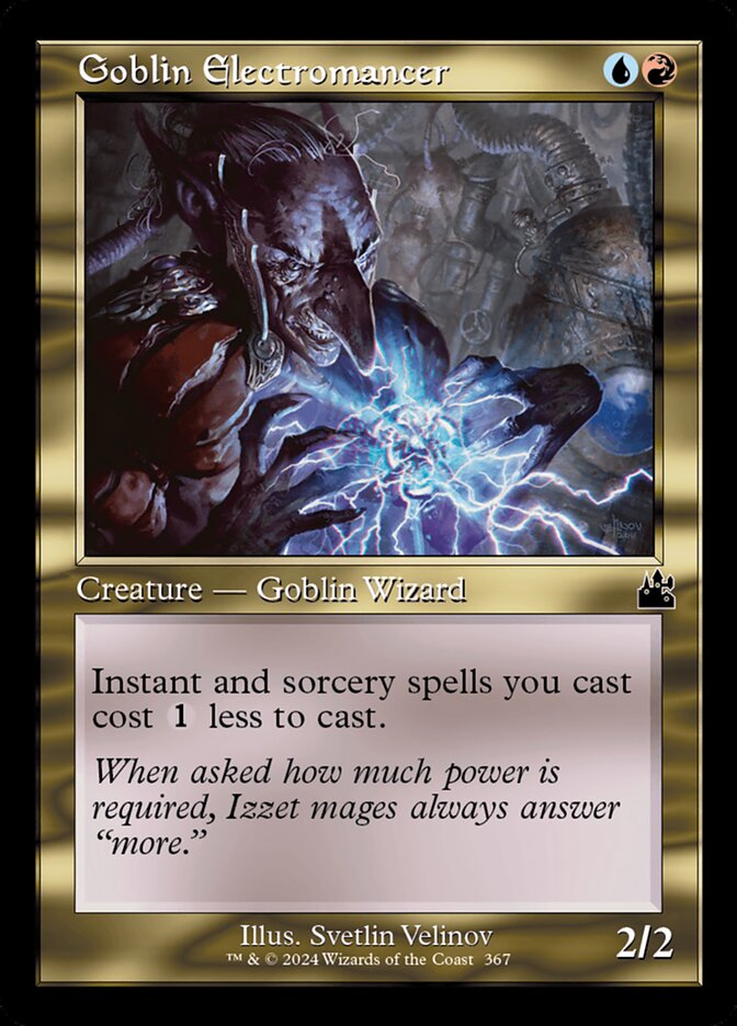 Goblin Electromancer rvr 367