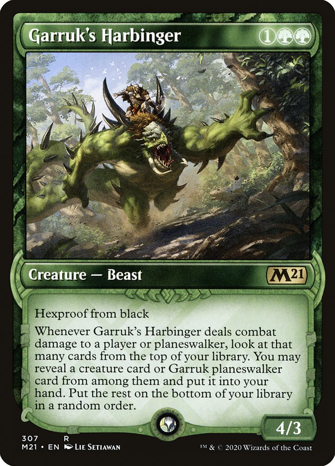 Garruk's Harbinger m21 307