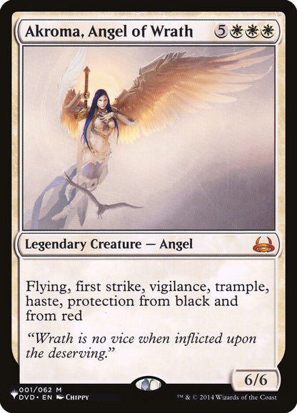 Akroma, Angel of Wrath plst DVD-1