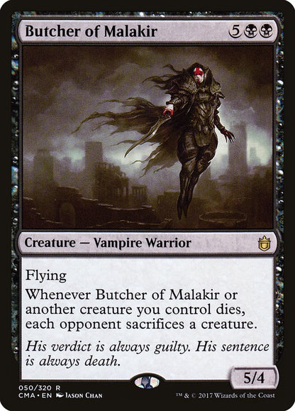 Butcher of Malakir cma 50