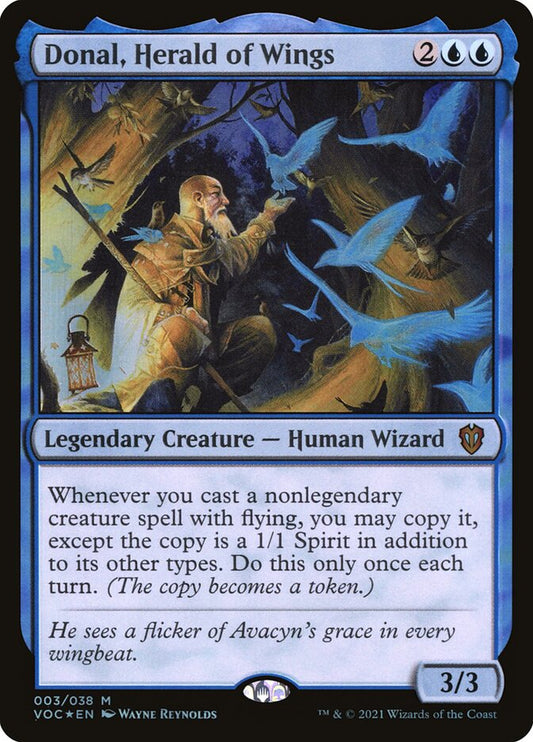 Donal, Herald of Wings voc 3