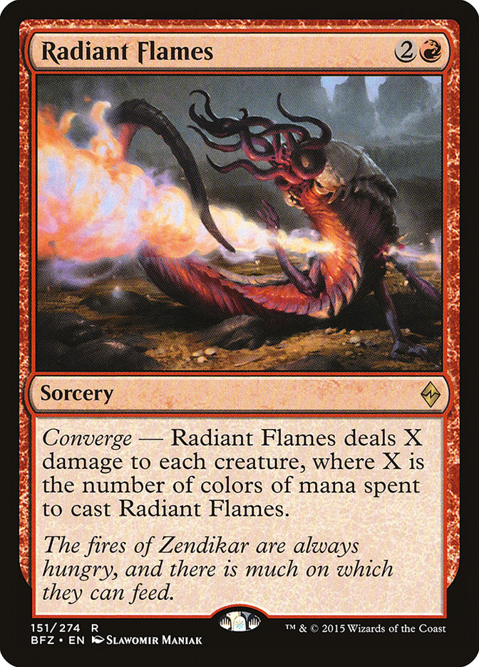 Radiant Flames bfz 151