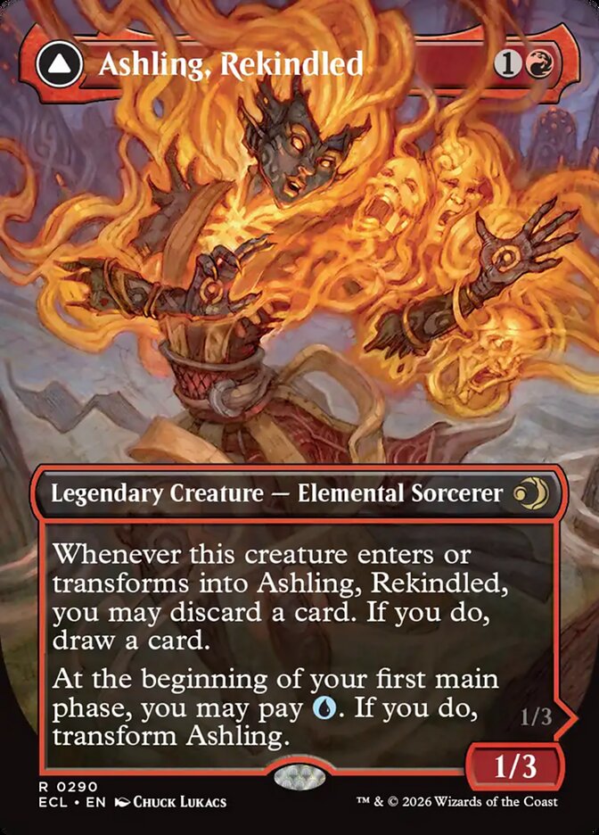 Ashling, Rekindled // Ashling, Rimebound ecl 290